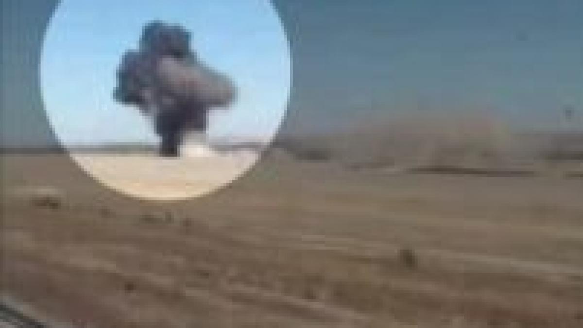 primele imagini de la accidentul aviatic din spania postate pe internet video