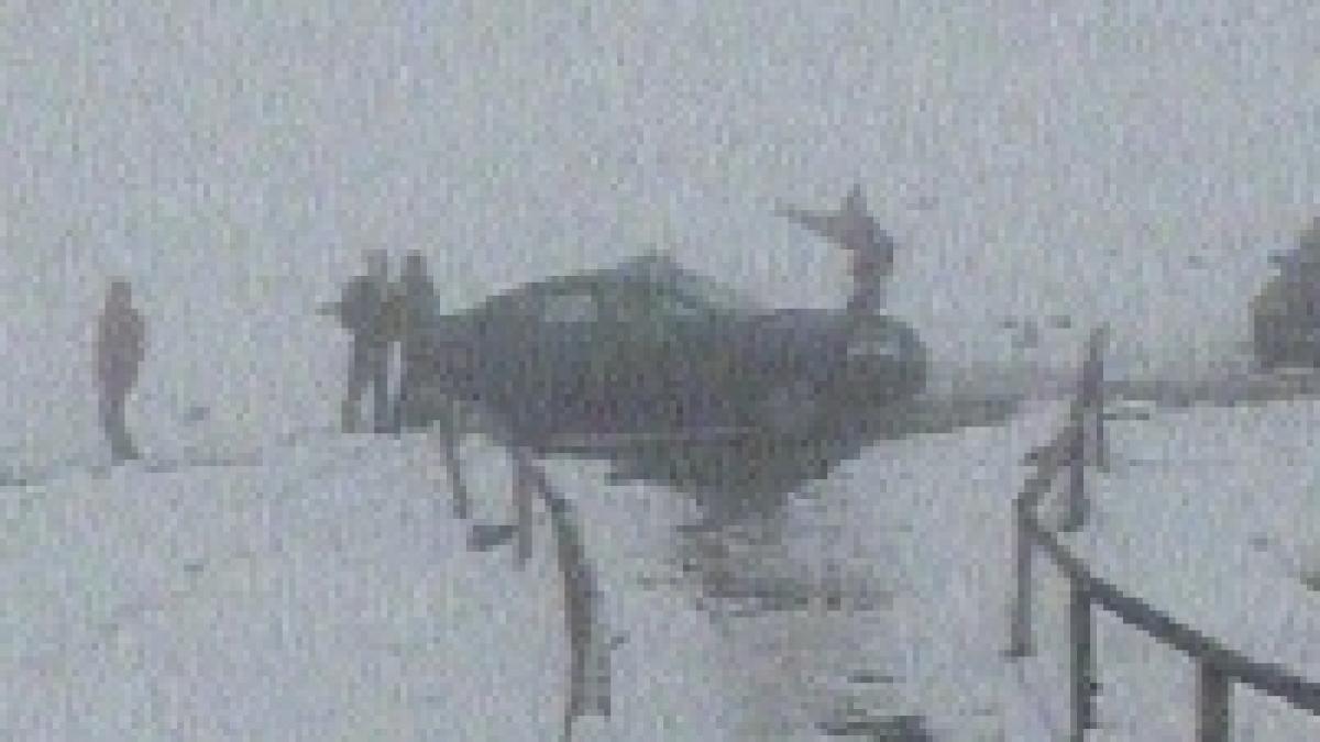 iarna in septembrie la balea lac stratul de zapada masoara 30 de centimetri