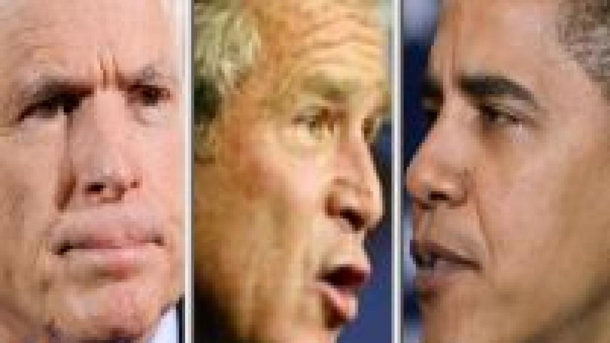 obama mccain si bush la casa alba planul de salvare a economiei americane esueaza