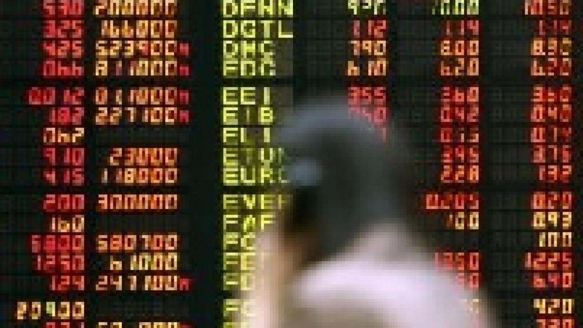 criza financiara afecteaza romania bursa este in scadere iar leul se depreciaza