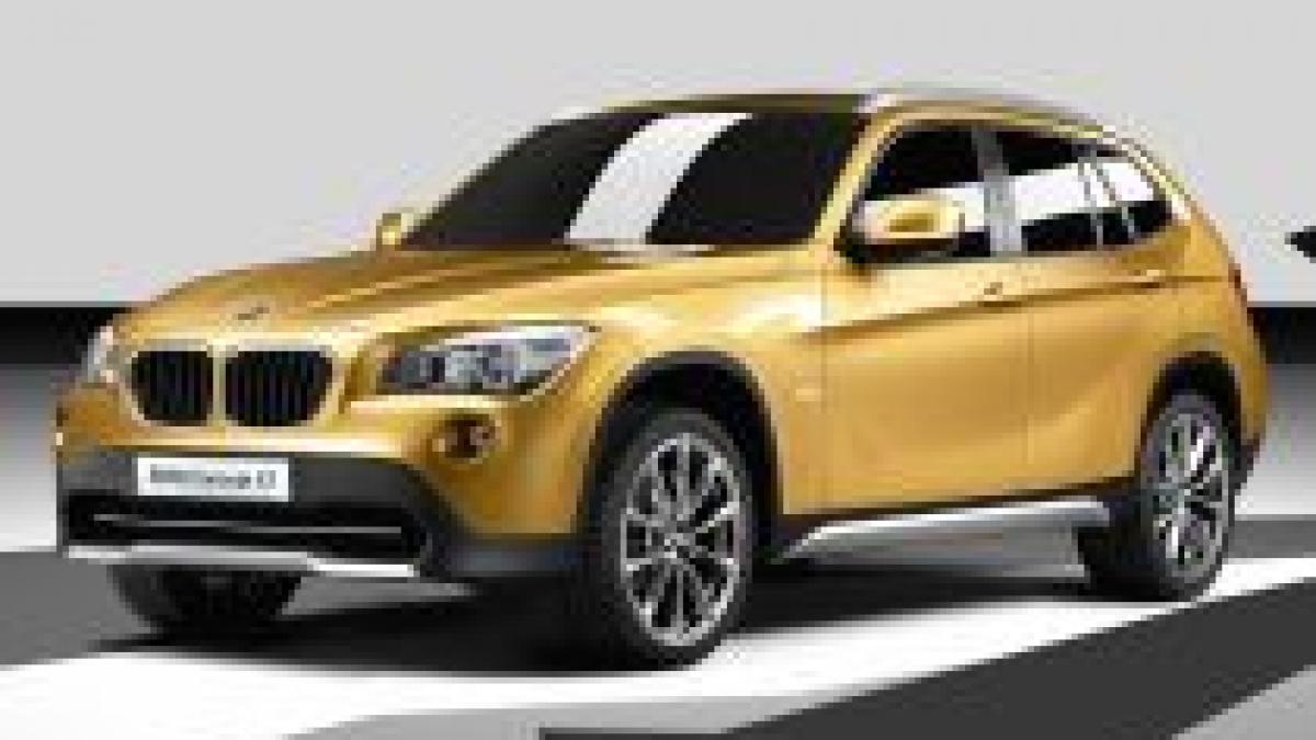 bmw concept x1 fotografii in premiera inaintea debutului de la paris