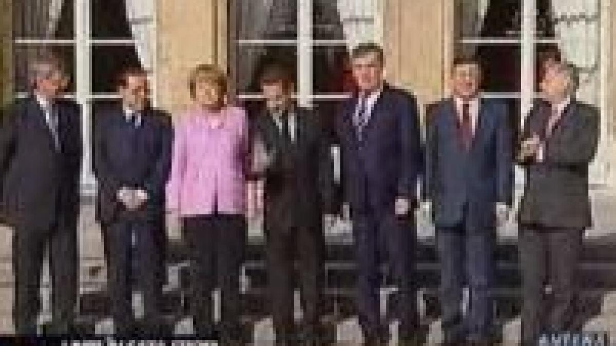 marile puteri europene vor colabora pentru salvarea marilor banci din colapsul financiar