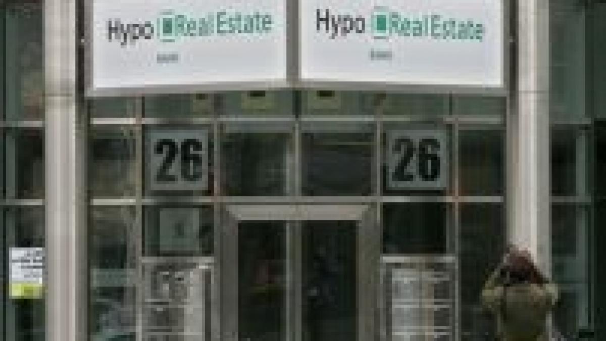 hypo real estate salvata de guvernul german in schimbul a 50 de miliarde de euro