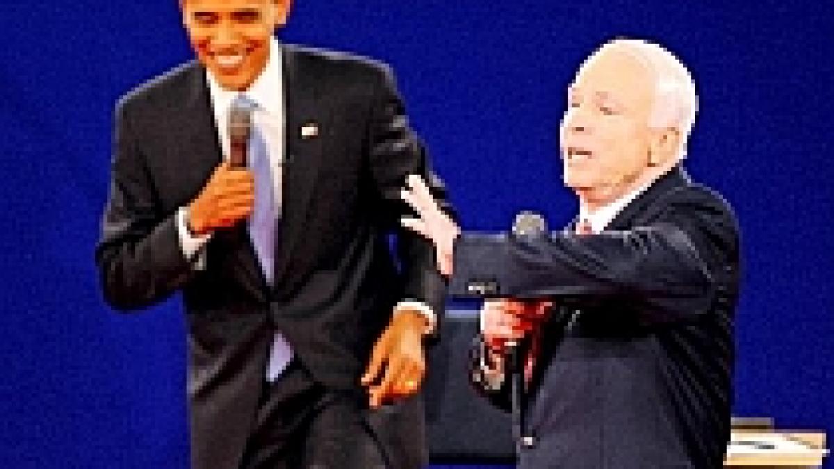 cursa pentru casa alba intepaturi intre obama si mccain la o dezbatere fara stereotipuri