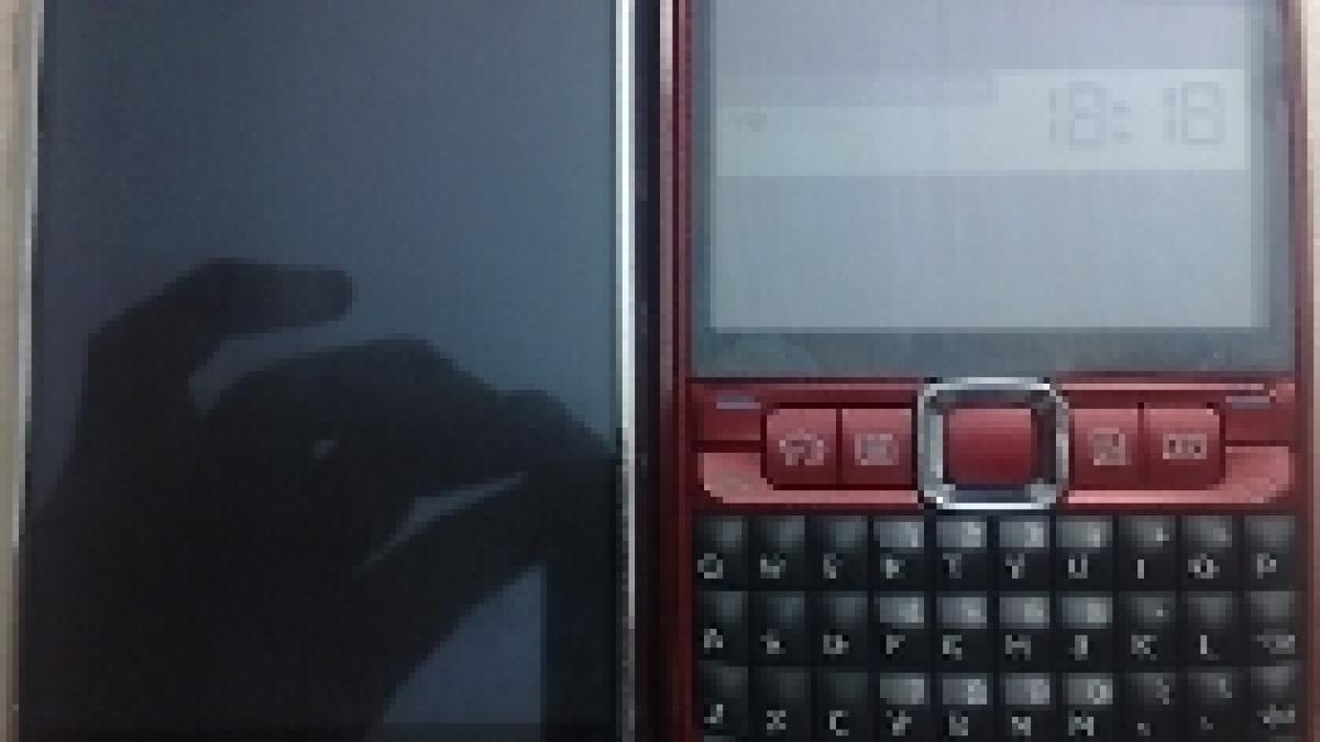 e63 fotografii spion cu un posibil nou terminal nokia