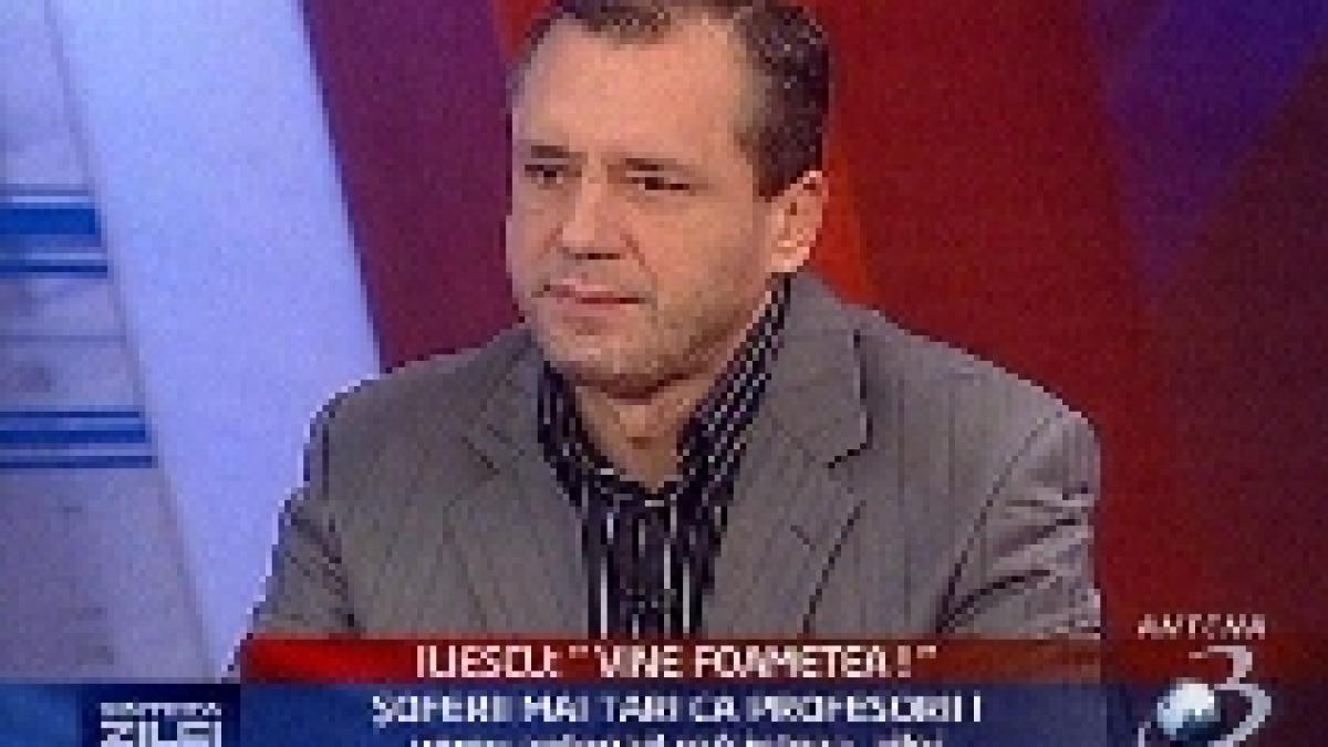 sinteza zilei iliescu vine foametea soferii mai tari ca profesorii
