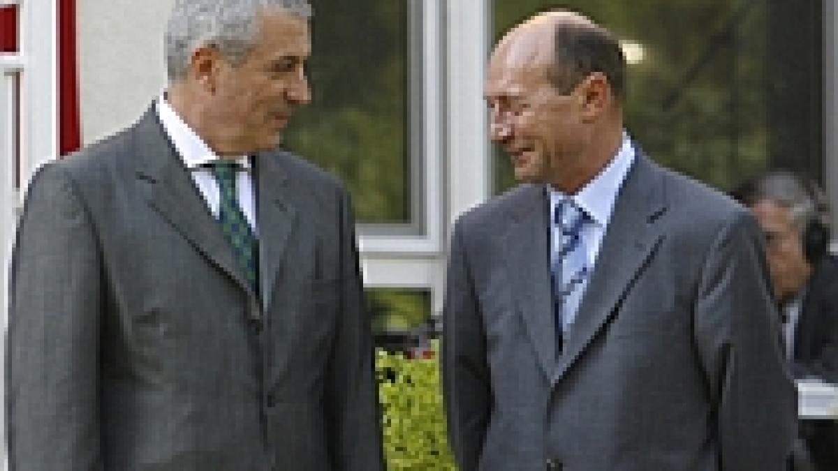 basescu sustine ca sunt bani pentru salarii guvernul il contrazice cine minte