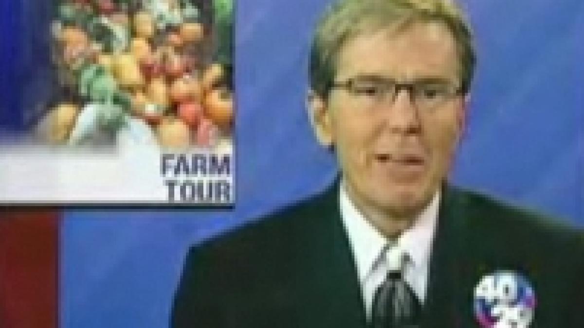 un dinte cedeaza nervos in studioul de stiri video