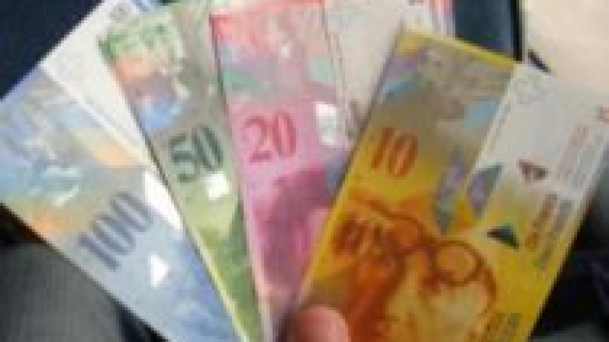 creditele in franci elvetieni vor avea rate mai mari