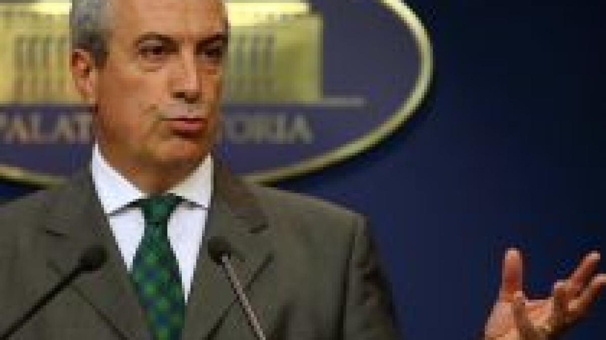 motiunea pd l vrea sa demita guvernul tariceanu asta e politica de doi bani