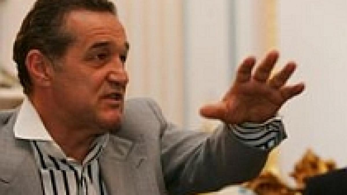 becali se tine de cuvant steaua nu va avea galerie in stefan cel mare