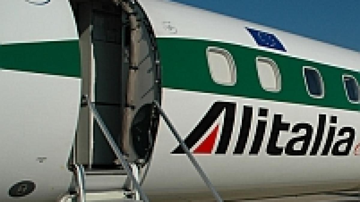 alitalia salvata de la faliment in ultimul moment