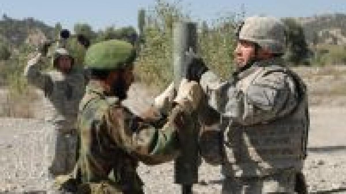 fortele nato au ranit din gresala cinci militari afgani