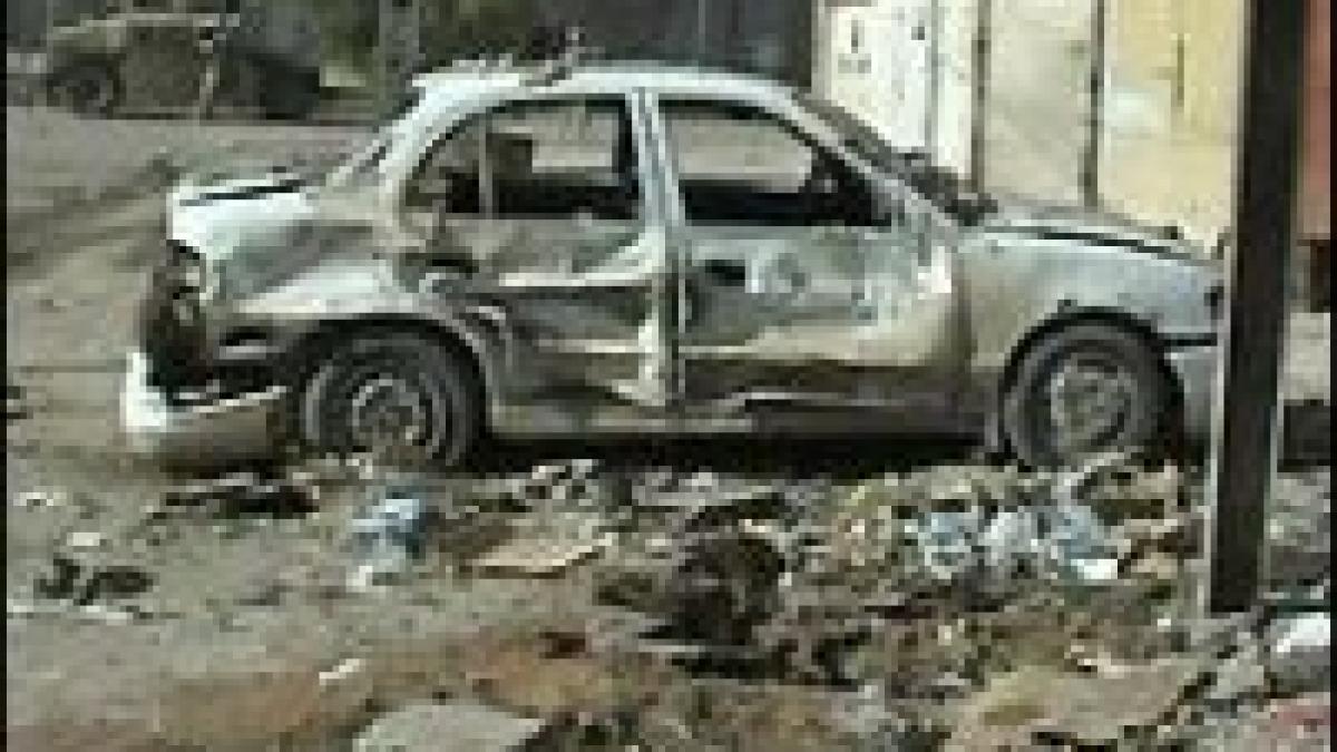 dublu atentat la bagdad vice ministrul petrolului ranit in urma unei explozii cu bomba