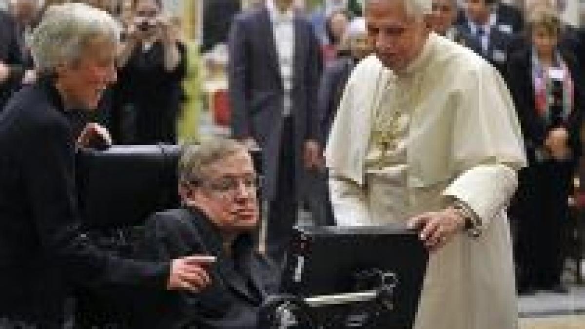 papa benedict impaca religia cu teoria evolutionista