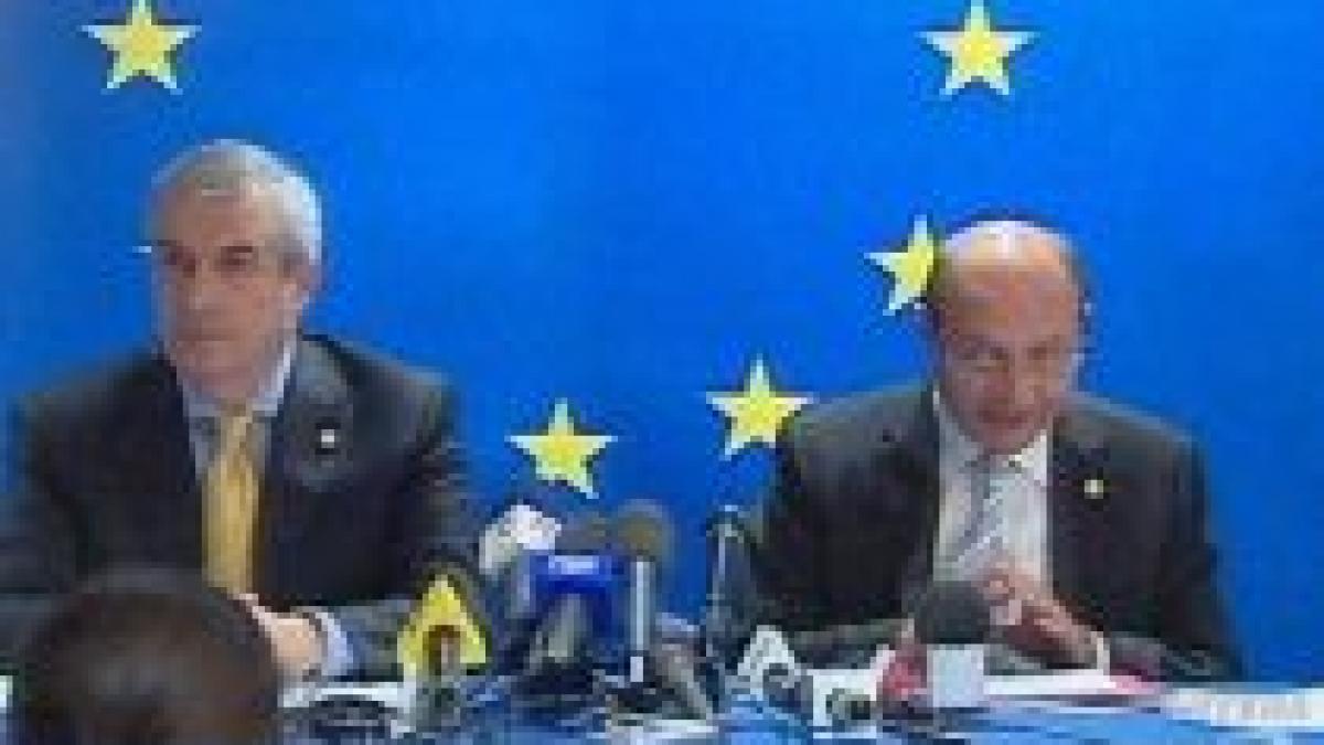 basescu si tariceanu la bruxelles resursele fmi si ale bancii mondiale nu sunt suficiente