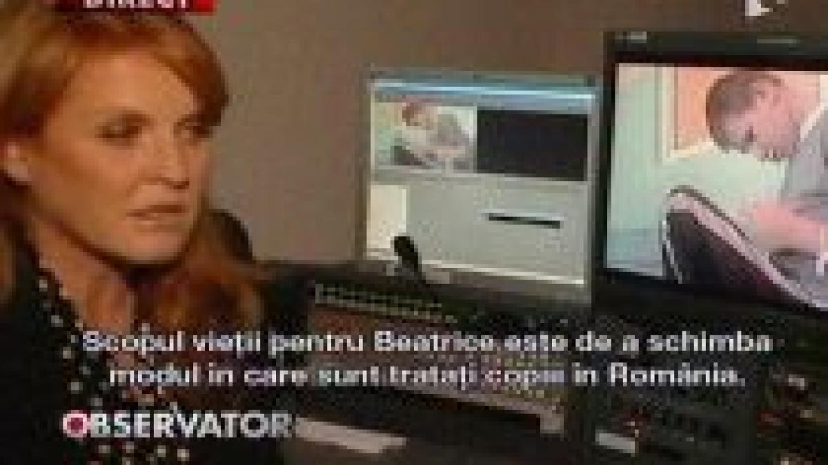 inspectie la orfelinatele bucurestene ducesa de york a gasit copii legati de pat