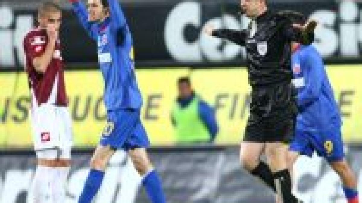 rapid steaua 21 45 cu ochii pe brichete