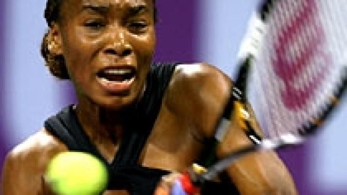 venus williams castiga in premiera turneul campioanelor de la doha