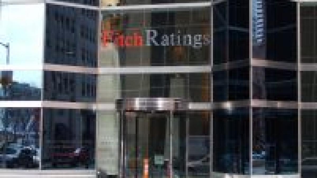 fitch a coborat ratingul romaniei pentru credite pe termen lung in valuta cu doua trepte