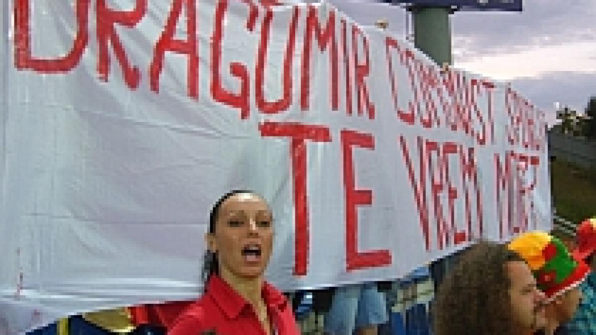 pus pe fuga la derby ul rapid steaua dragomir vrea sa interzica galeriile in deplasari