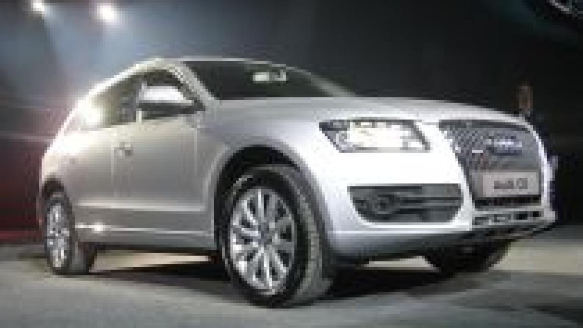 audi q5 lansat oficial in romania in prezenta nataliei imbruglia foto si video