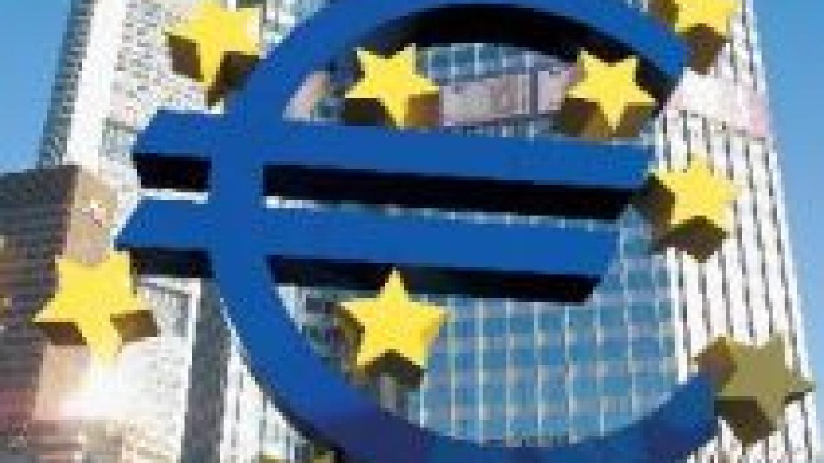 zona euro oficial in recesiune pentru prima data de la introducerea monedei unice