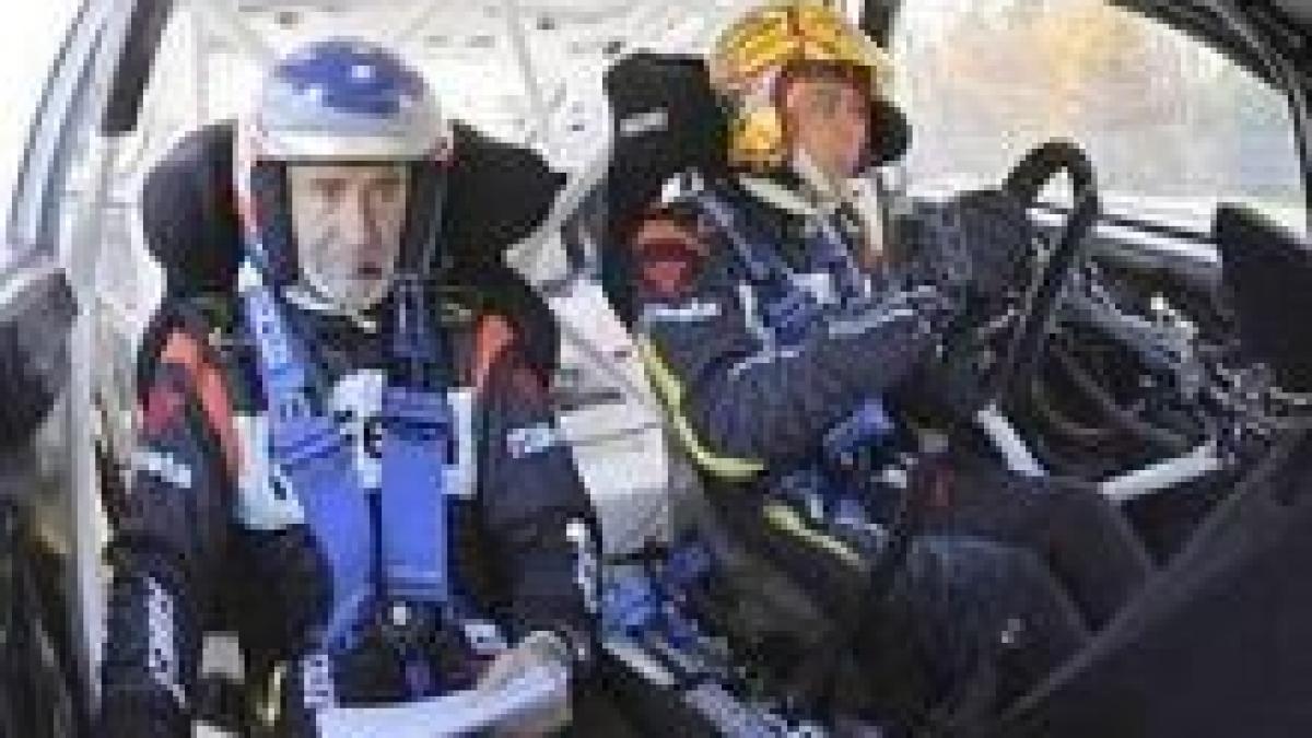 rossi castiga prima speciala a raliului monza dar este tradat de motor