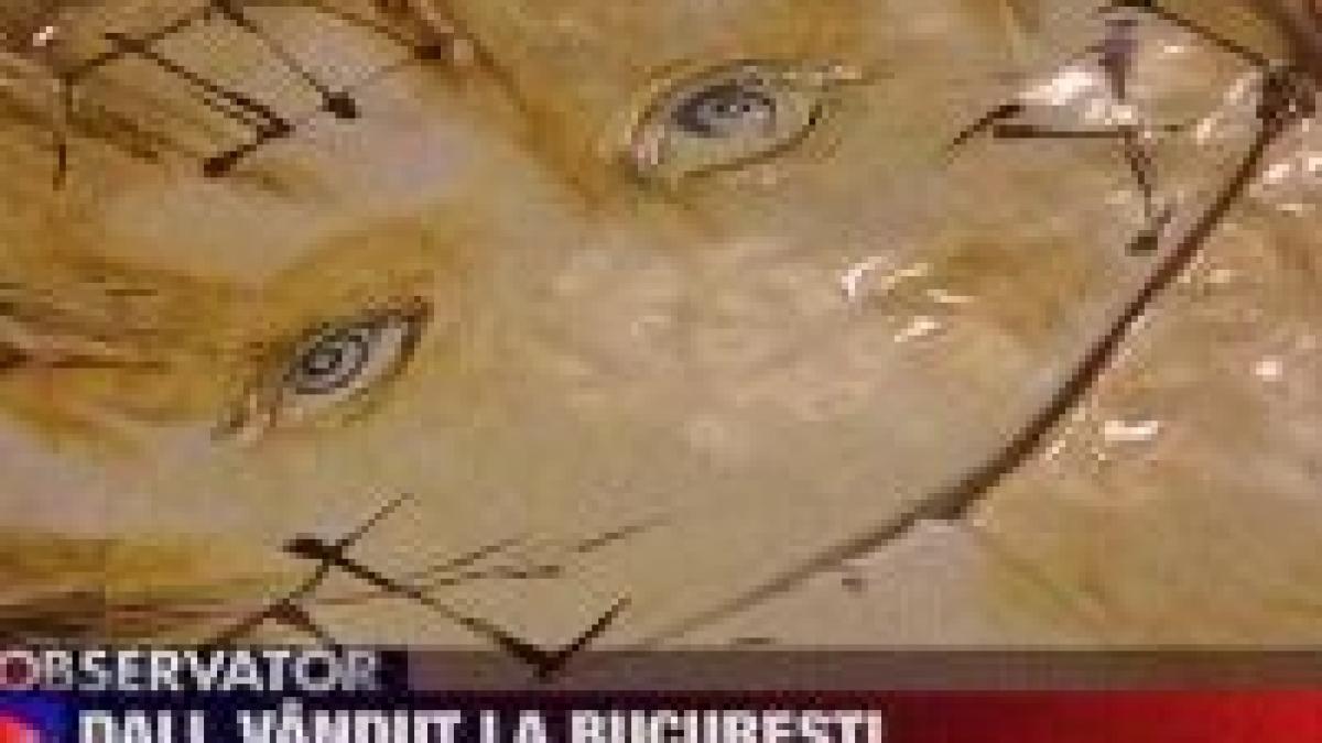 lucrare de un milion de euro a lui salvator dali expusa la targul de arte foarte frumoase