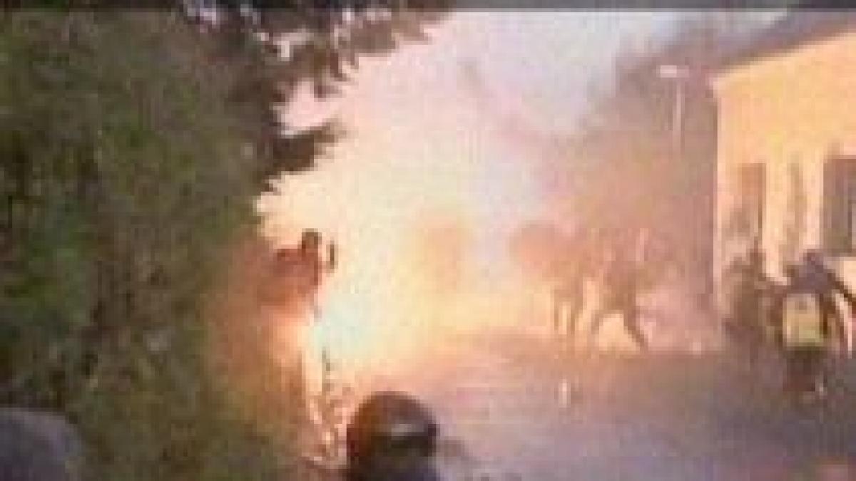 lupte de strada in cehia in urma unui protest indreptat impotriva rromilor