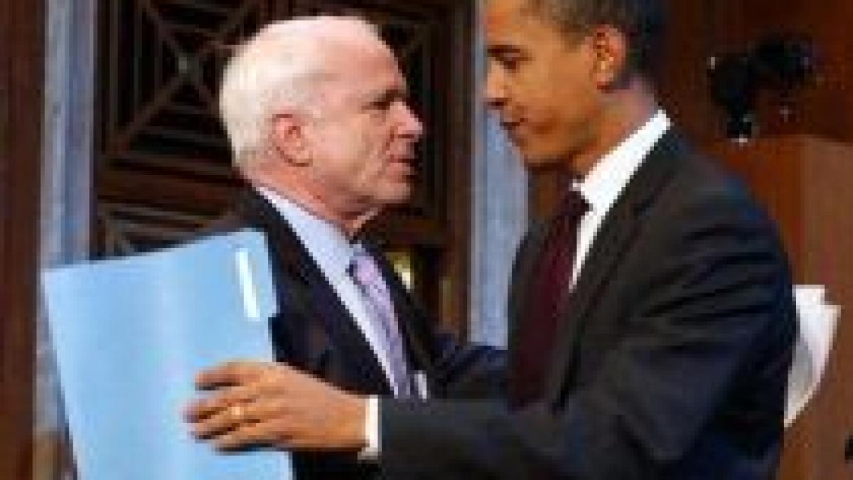 mccain s a intalnit cu obama si promite sa il ajute in lansarea unei noi ere a reformei