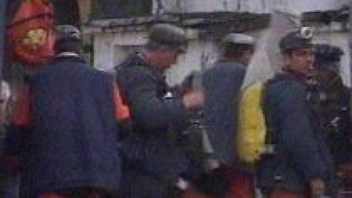 ultimii patru mineri au fost scosi din subteran video