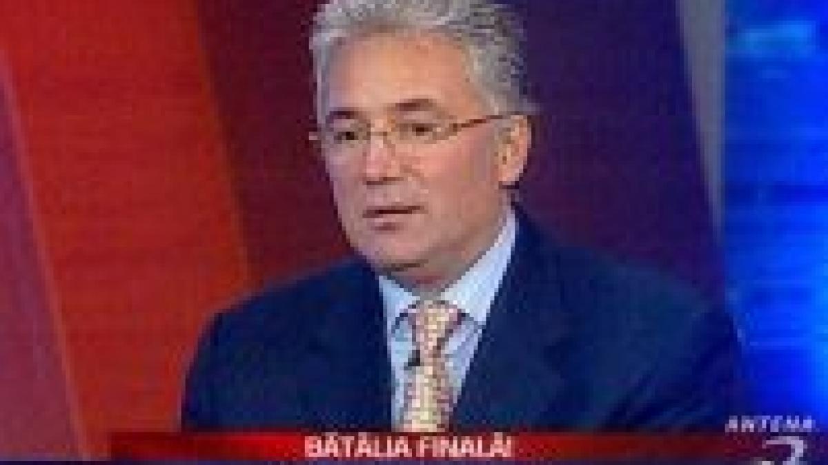 adriean videanu o politica de alianta se poate discuta doar dupa 30 noiembrie