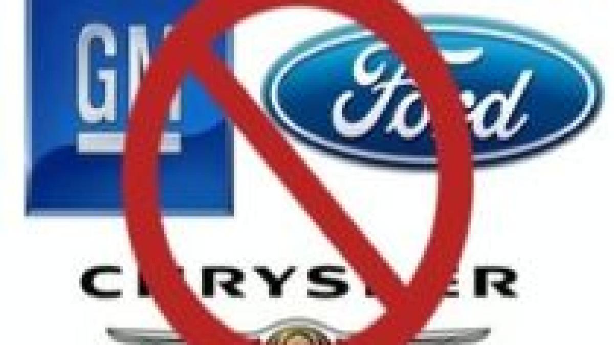 general motors ford si chrysler au sanse reduse de a obtine finantarea de 25 de miliarde de la stat