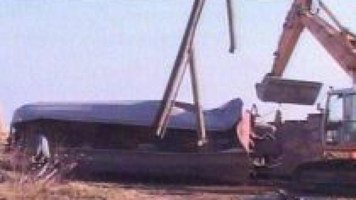 un tren a deraiat in judetul constanta traficul feroviar a fost reluat