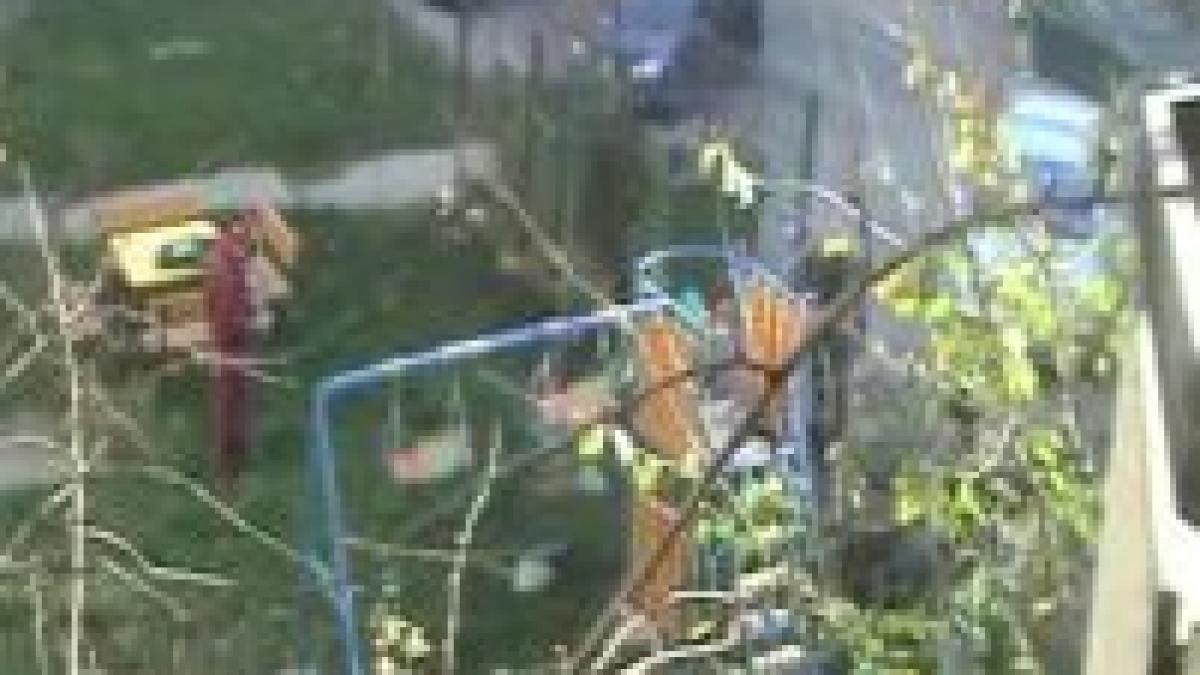 videonews ro loc de joaca pentru copii in mijlocul gunoaielor