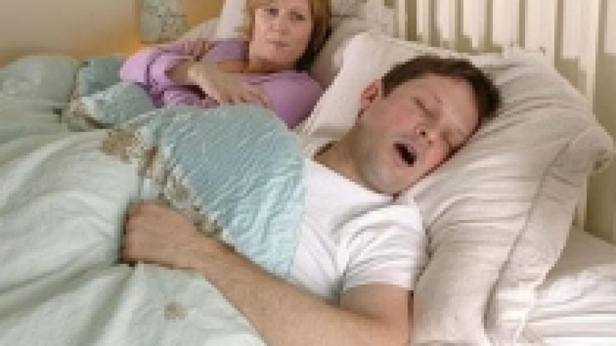 persoanele care sufera de sindromul apneei mai expuse imbolnavirilor