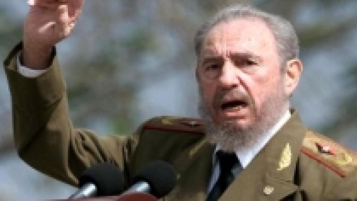 fidel castro actuala criza economica este mai grava decat cea din anii 30