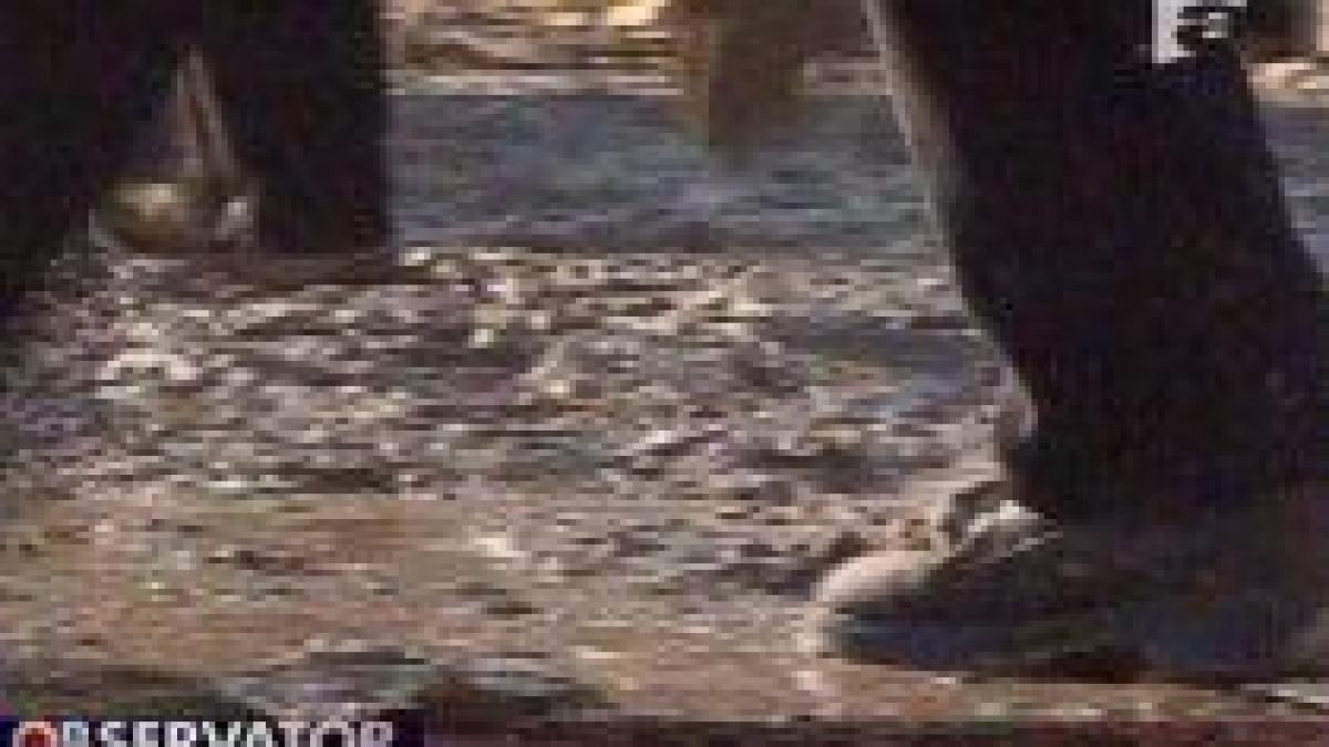 bucurestiul acoperit de noroi din cauza santierelor care nu respecta normele de salubrizare video