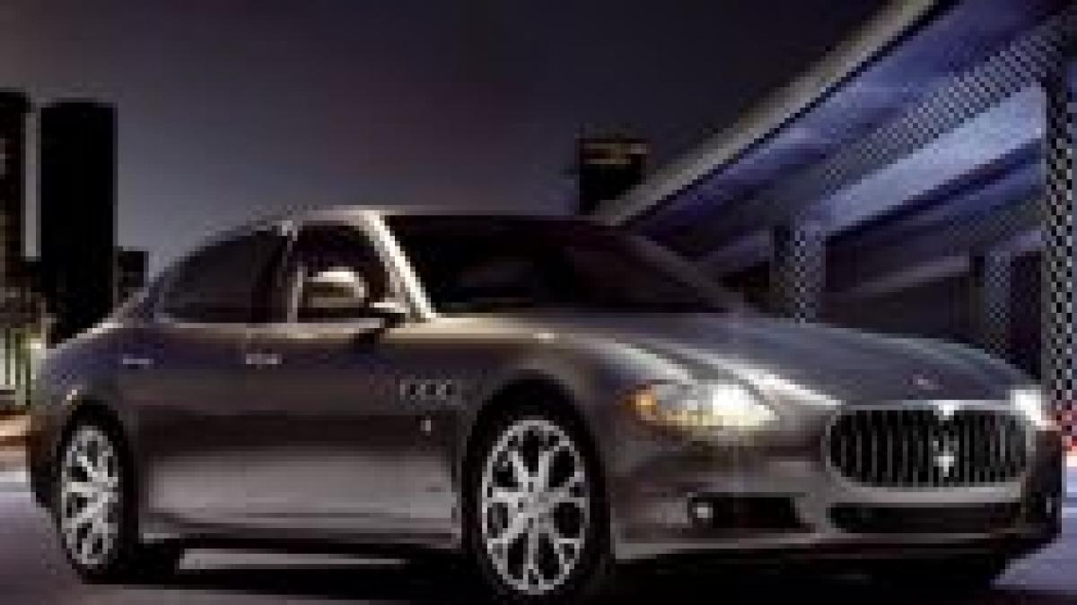 promotie unica in romania un sofer gratis pentru fiecare maserati quattroporte achizitionat
