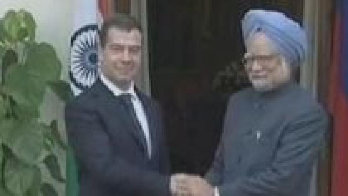 acord militar si nuclear semnat la new delhi intre india si rusia