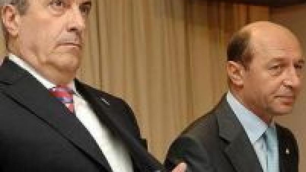 traian basescu l a laudat pe tariceanu pentru decizia de a amana majorarea pensiilor