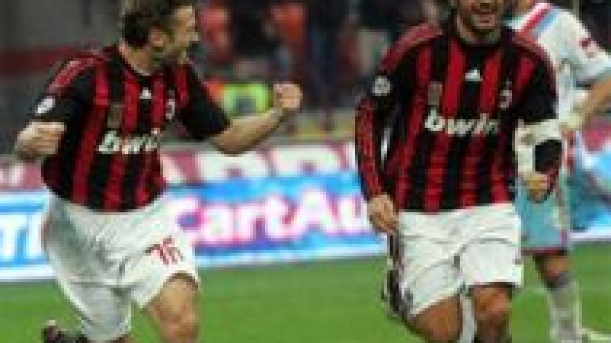 ac milan catania 1 0 pretendentele la titlu nu se lasa rezultate serie a video