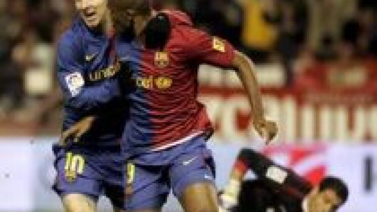 barcelona valencia 4 0 hat trick henry video