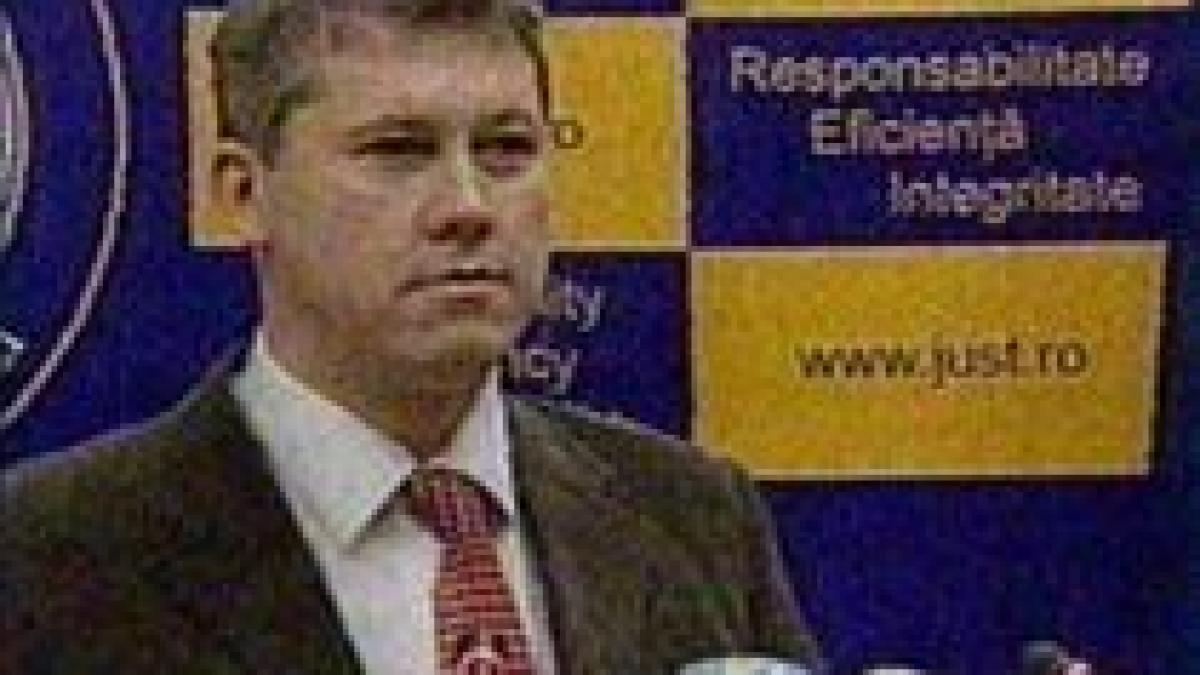 predoiu faptul ca stolojan nu considera reforma in justitie o prioritate este o eroare