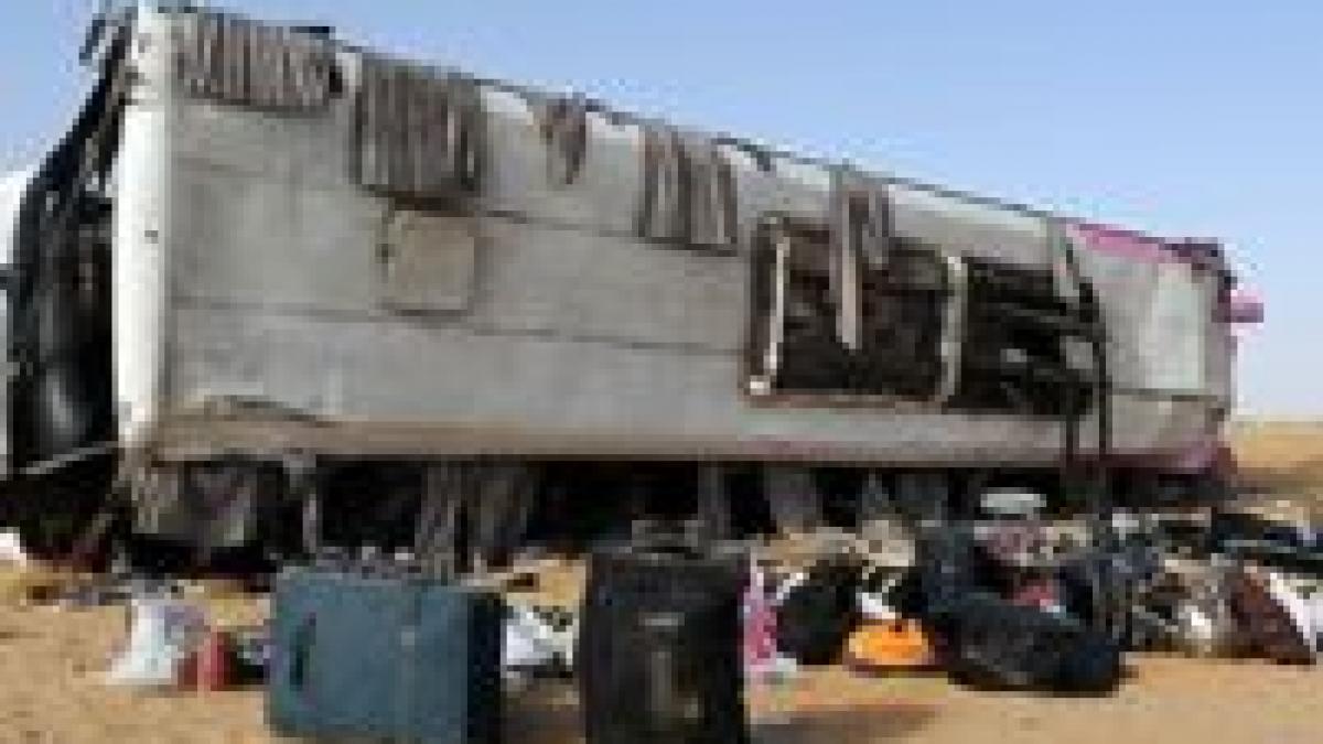 32 morti si mai multi raniti grav intr un accident rutier produs in egipt