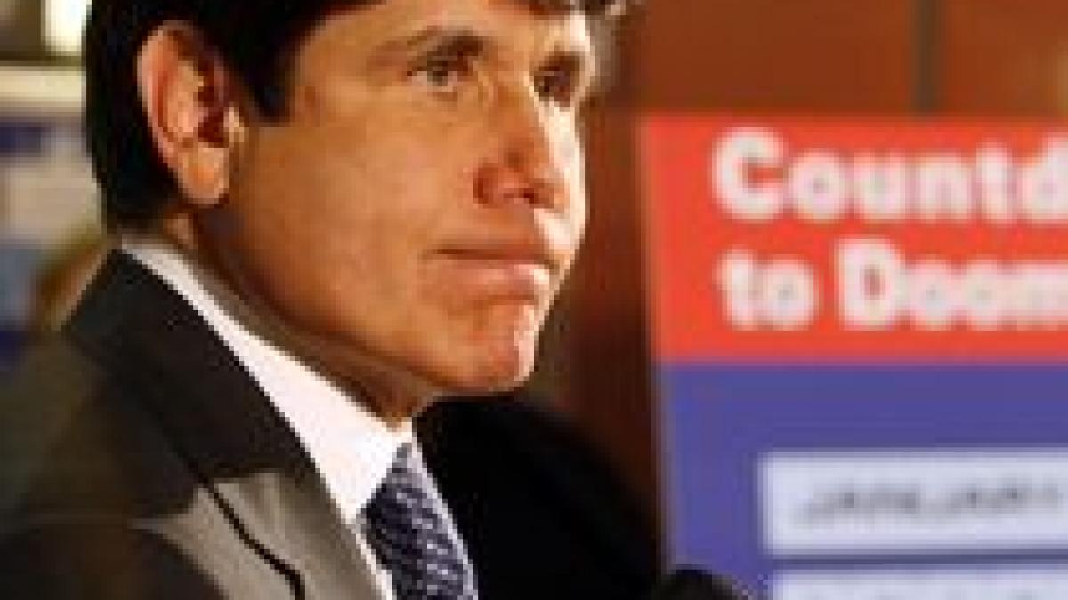 guvernatorul care a vrut sa vanda postul de senator al lui obama ar putea demisiona luni