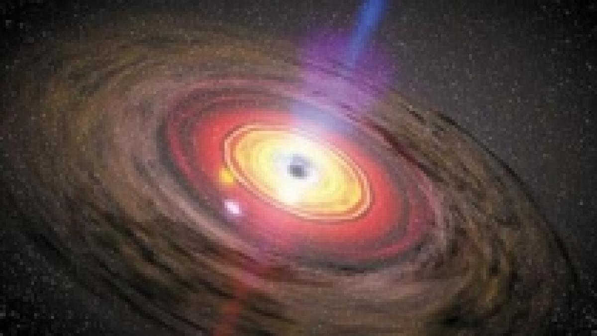 o gaura neagra de dimensiuni gigantice analizata in premiera de astronomi