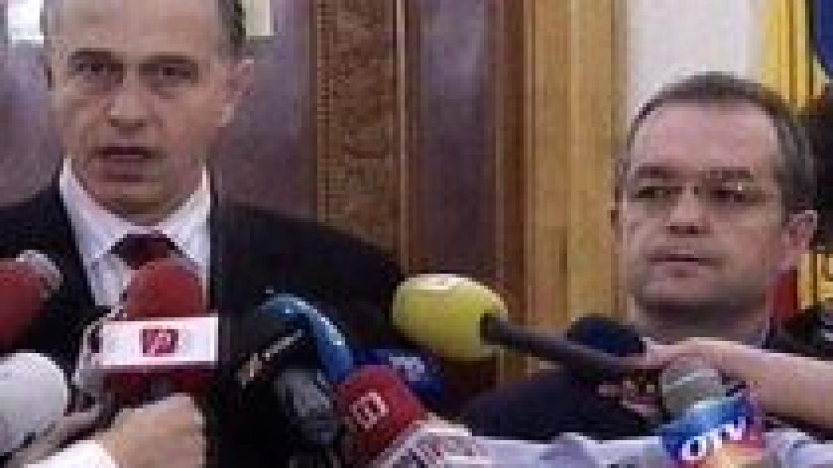 boc si geoana s au intalnit cu basescu la cotroceni pentru supervizarea listei de ministri