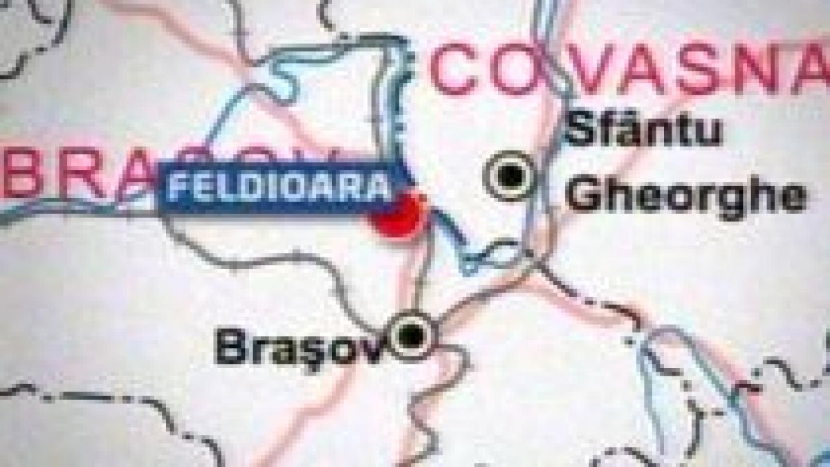 circulatia pe dn13 blocata in judetul brasov in urma unui accident